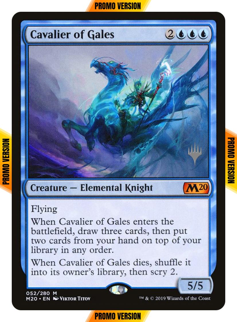 Cavalier of Gales [52p] [Promo Pack] [Core Set 2020 Promos] [Non-Foil]