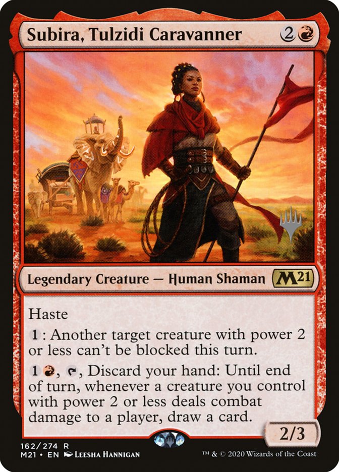 Subira, Tulzidi Caravanner [Promo Pack] [162p] [Core Set 2021 Promos] [Non-Foil]