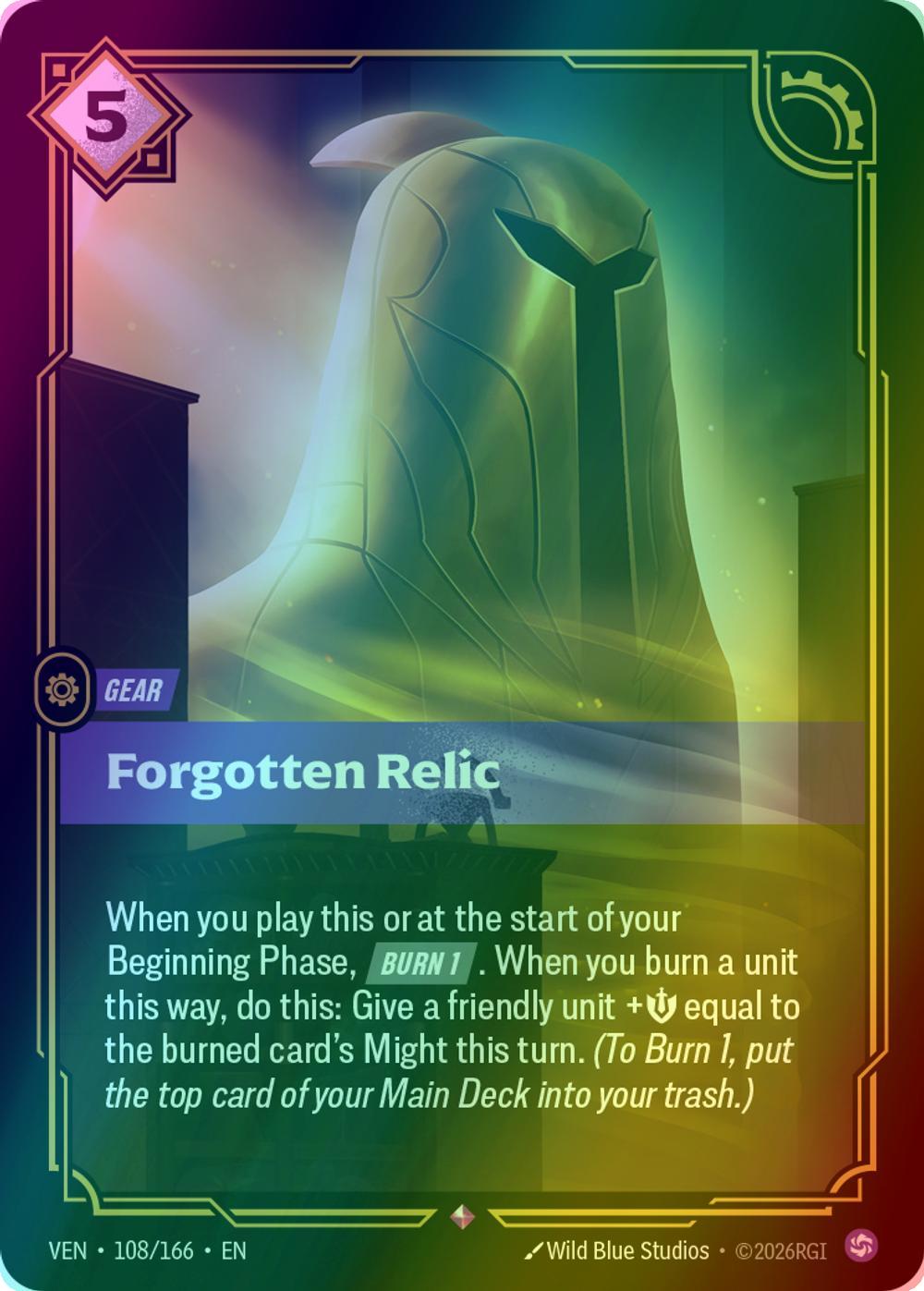 Forgotten Relic - 108/166 [Vendetta] [Foil]