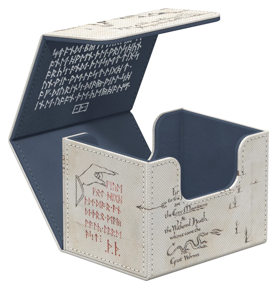 Ultimate Guard MTG Sidewinder Xenoskin Deck Case - 100+ - The Hobbit - Thrór's Map