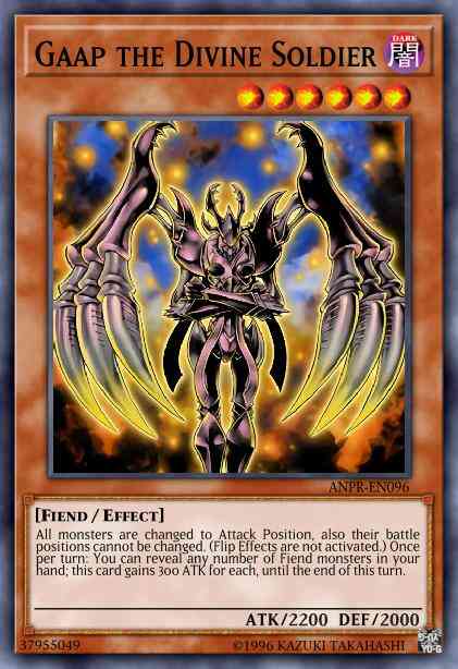 Gaap the Divine Soldier - BP01-EN150 - Common - 1st Edition