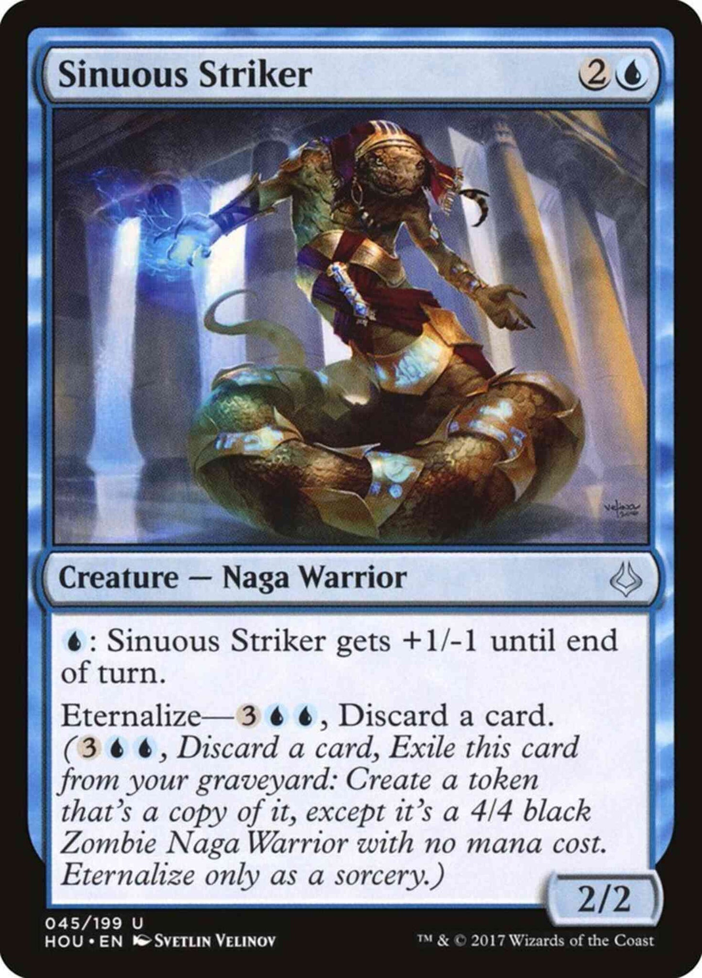 Sinuous Striker [45] [Hour of Devastation] [Non-Foil]
