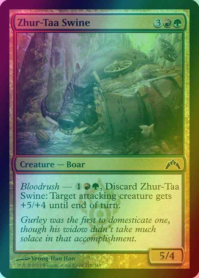 Zhur-Taa Swine [210] [Gatecrash] [Foil]