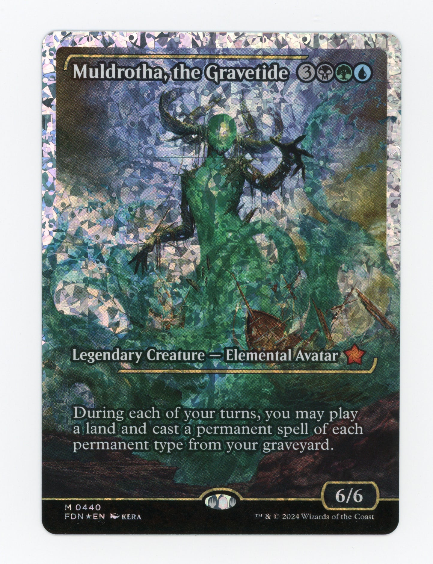 Muldrotha, the Gravetide — Japan Showcase|Fracture Foil — ID 19281