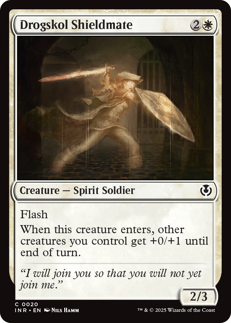 Drogskol Shieldmate [20] [Innistrad Remastered] [Non-Foil]