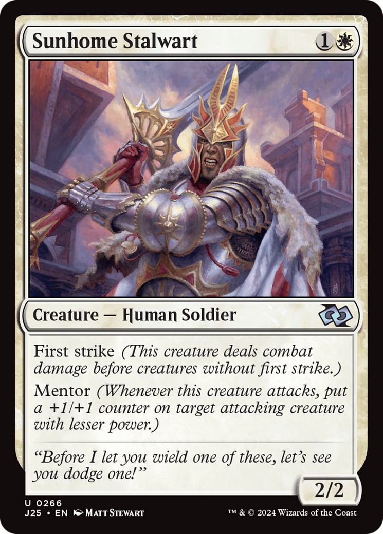 Sunhome Stalwart [266] [Foundations: Jumpstart] [Non-Foil]