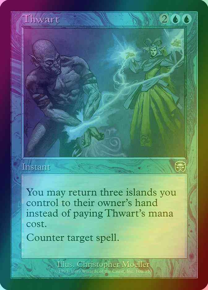Thwart [108] [Mercadian Masques] [Foil]