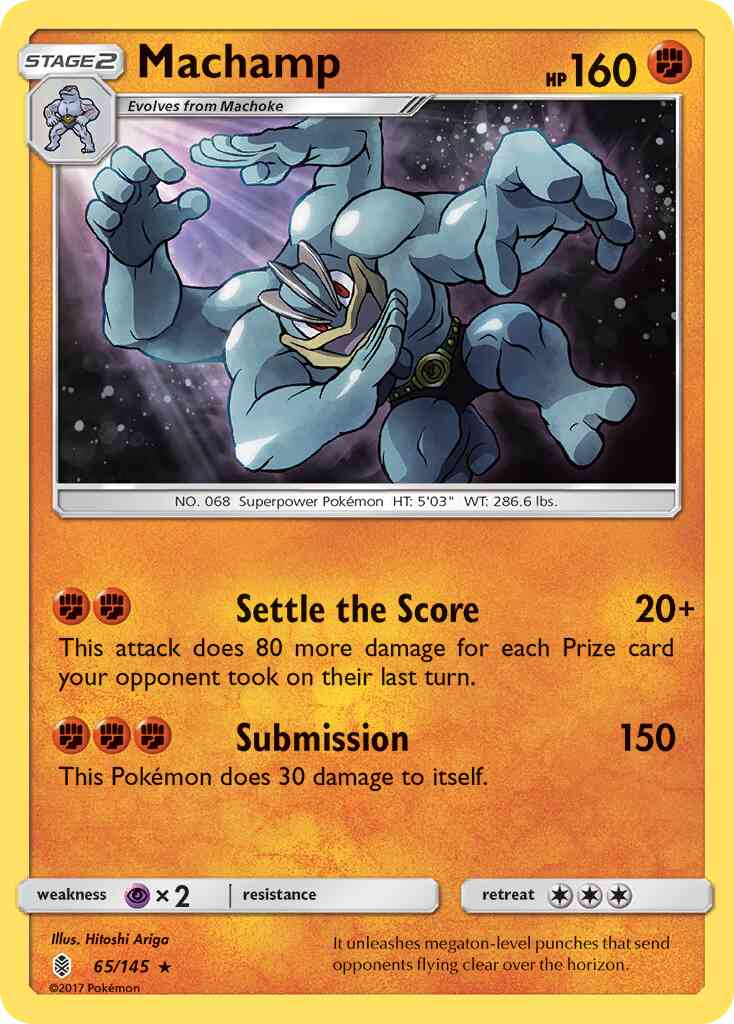 Machamp - 65/145 - Rare Holo [sm2-65] [Holo]