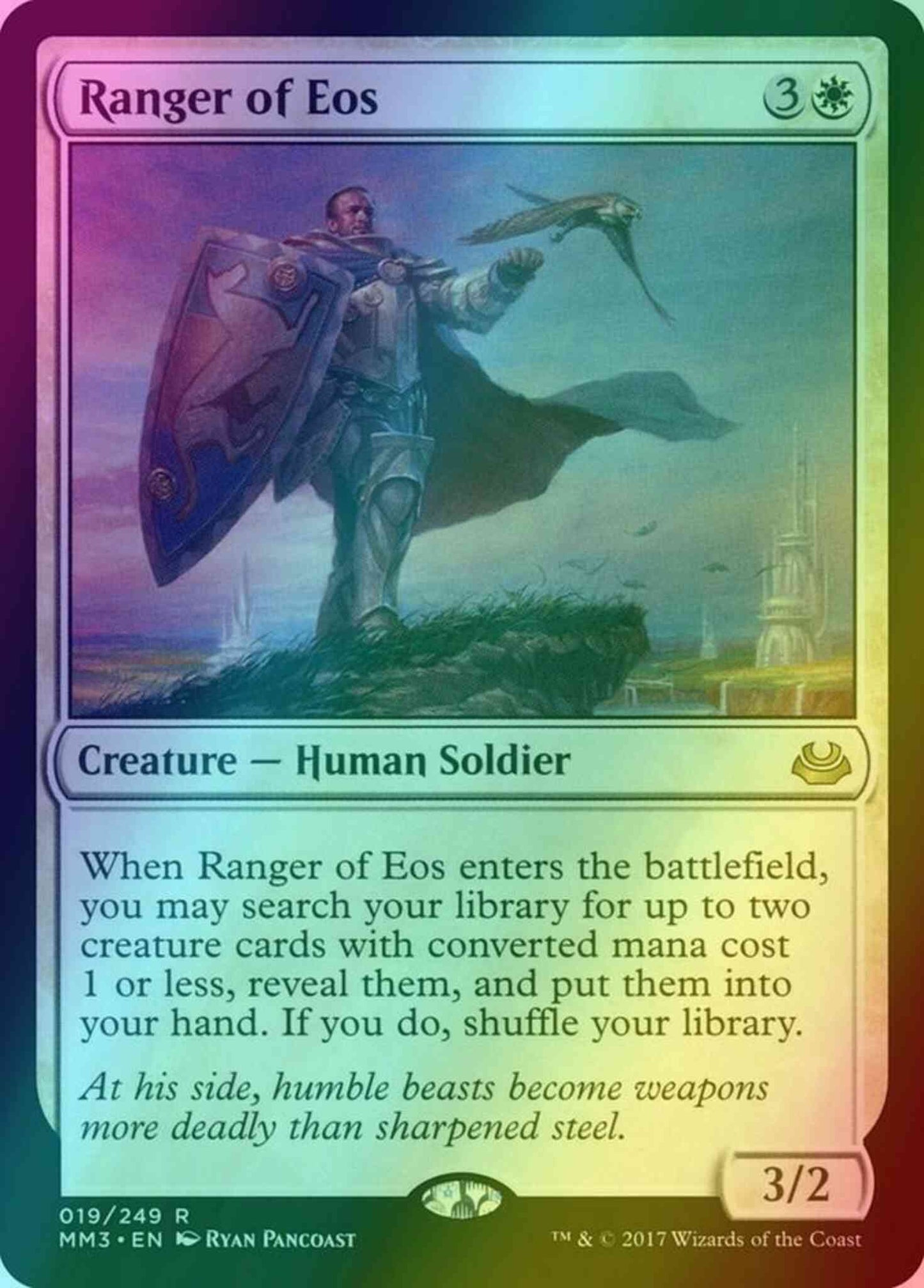 Ranger of Eos [19] [Modern Masters 2017] [Foil]