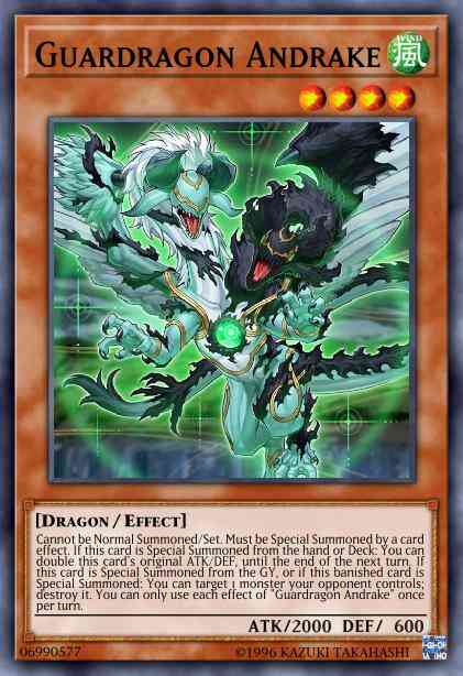 Guardragon Andrake - SAST-EN015 - Rare - 1st Edition