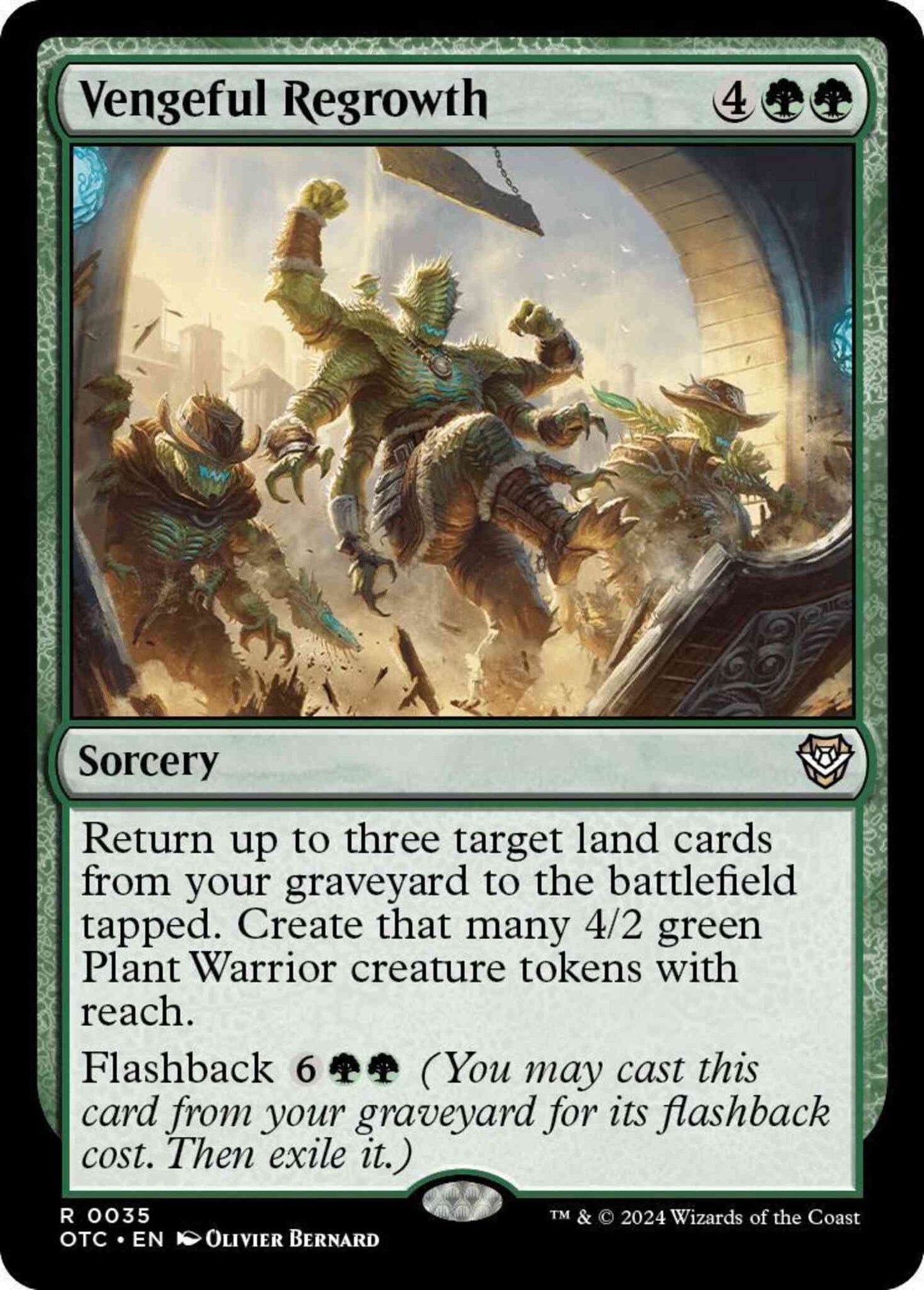 Vengeful Regrowth [35] [Outlaws of Thunder Junction: Commander] [Non-Foil]