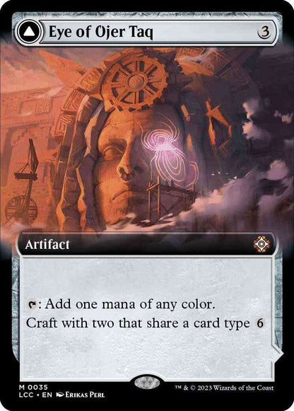 Eye of Ojer Taq // Apex Observatory [35] [Extended Art] [The Lost Caverns of Ixalan: Commander] [Non-Foil]