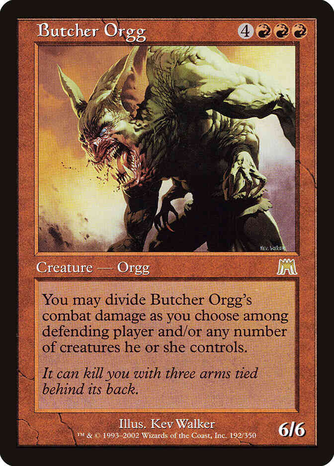 Butcher Orgg [192] [Onslaught] [Non-Foil]