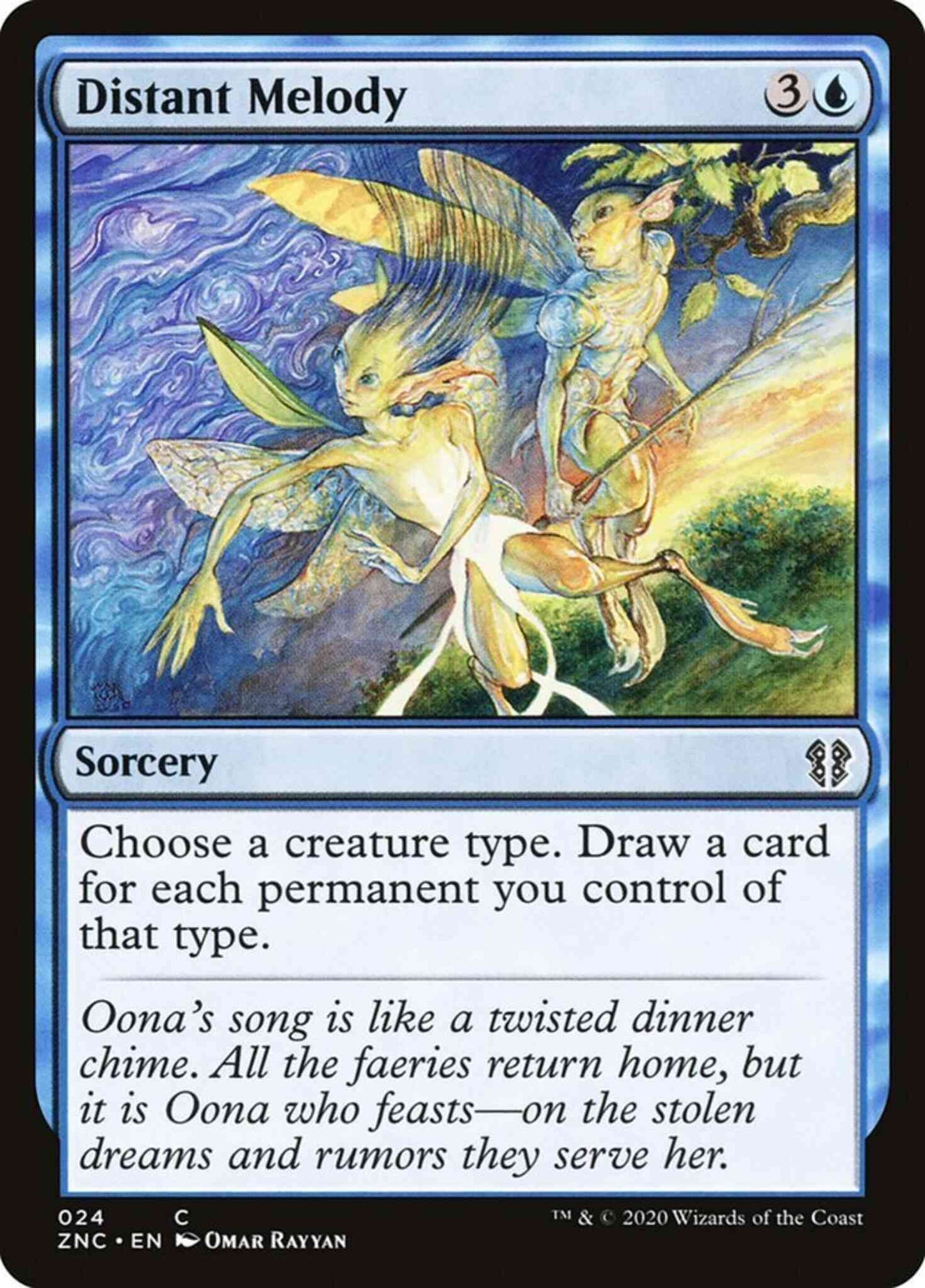 Distant Melody [24] [Zendikar Rising Commander] [Non-Foil]