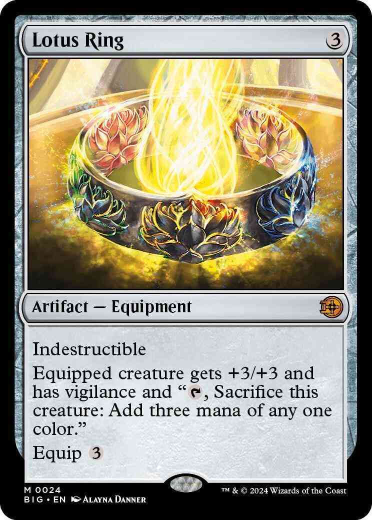 Lotus Ring [24] [The Big Score] [Non-Foil]