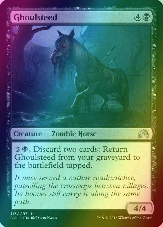 Ghoulsteed [113] [Shadows over Innistrad] [Foil]