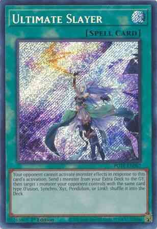 Ultimate Slayer - POTE-EN067 - Secret Rare - 1st Edition
