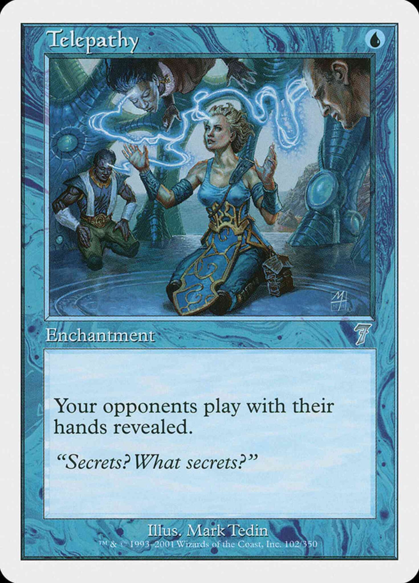 Telepathy [102] [Seventh Edition] [Non-Foil]