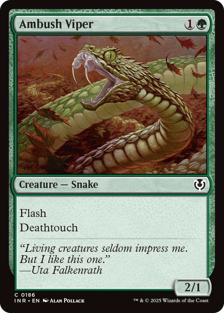 Ambush Viper [186] [Innistrad Remastered] [Non-Foil]