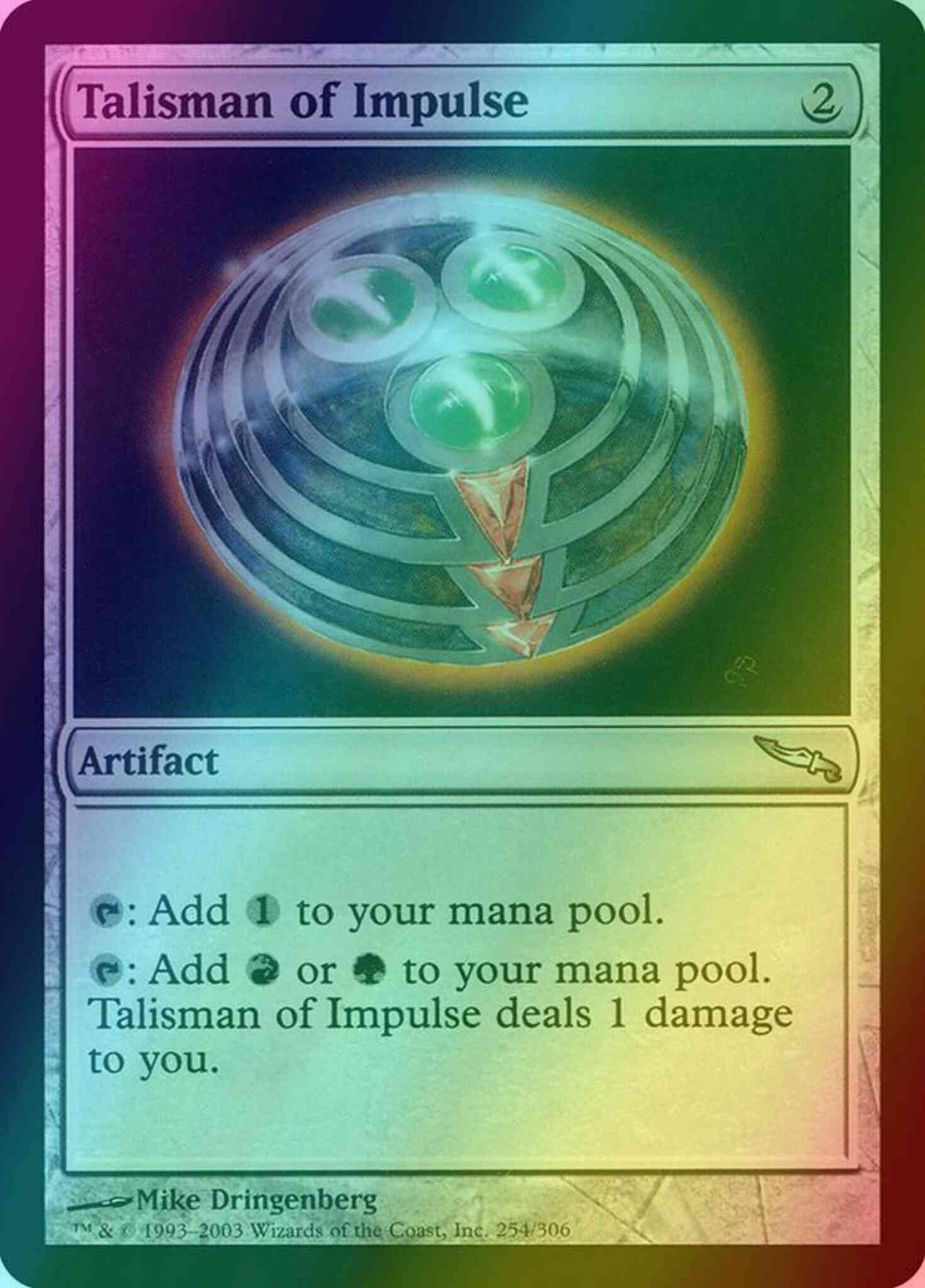 Talisman of Impulse [254] [Mirrodin] [Foil]