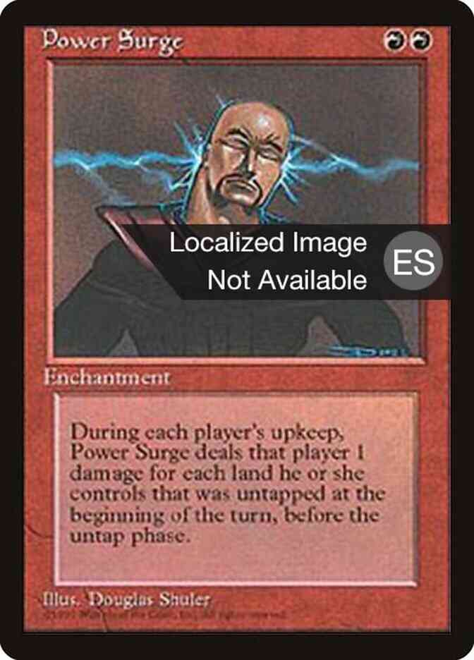 Power Surge - Japanese [216] [Fourth Edition Black Border: Japanese] [Non-Foil]