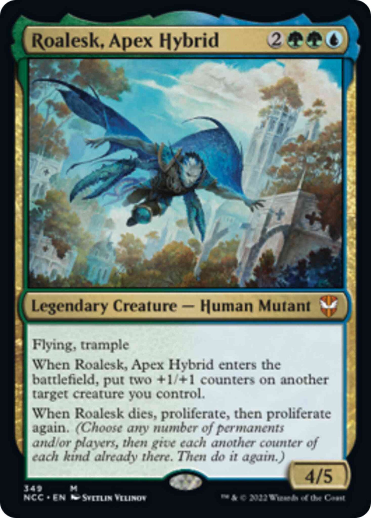 Roalesk, Apex Hybrid [349] [Streets of New Capenna: Commander] [Non-Foil]