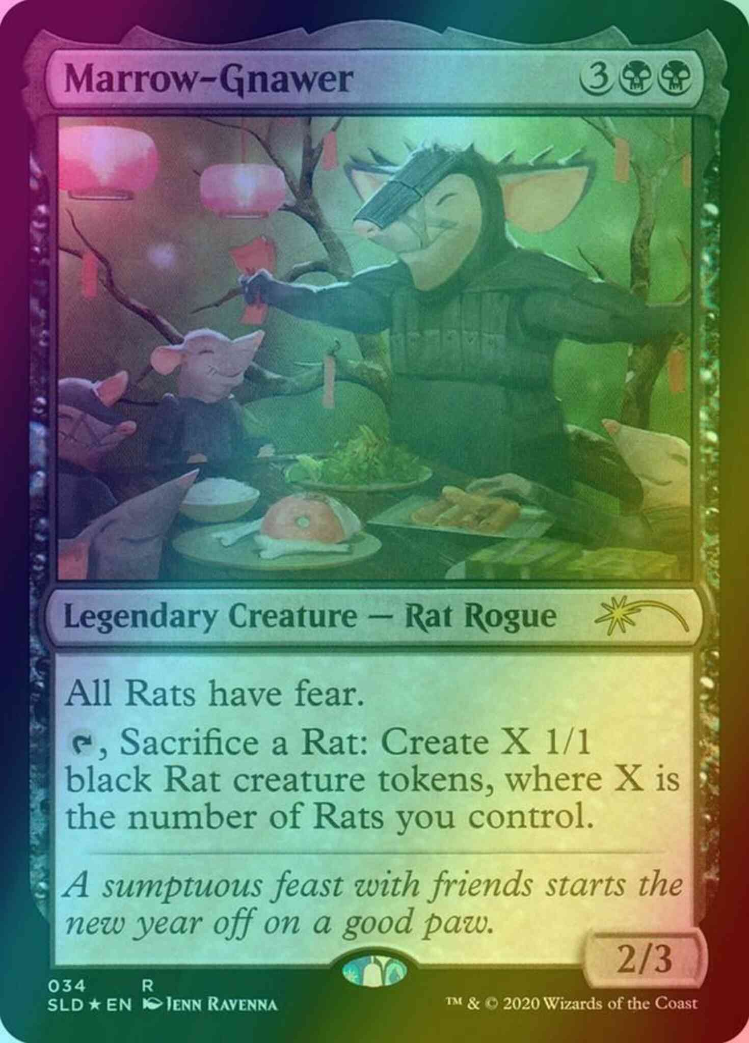 Marrow-Gnawer [0034] [Year of the Rat] [Secret Lair Drop] [Foil