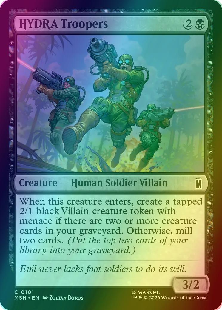 HYDRA Troopers [101] [Marvel Super Heroes] [Foil]