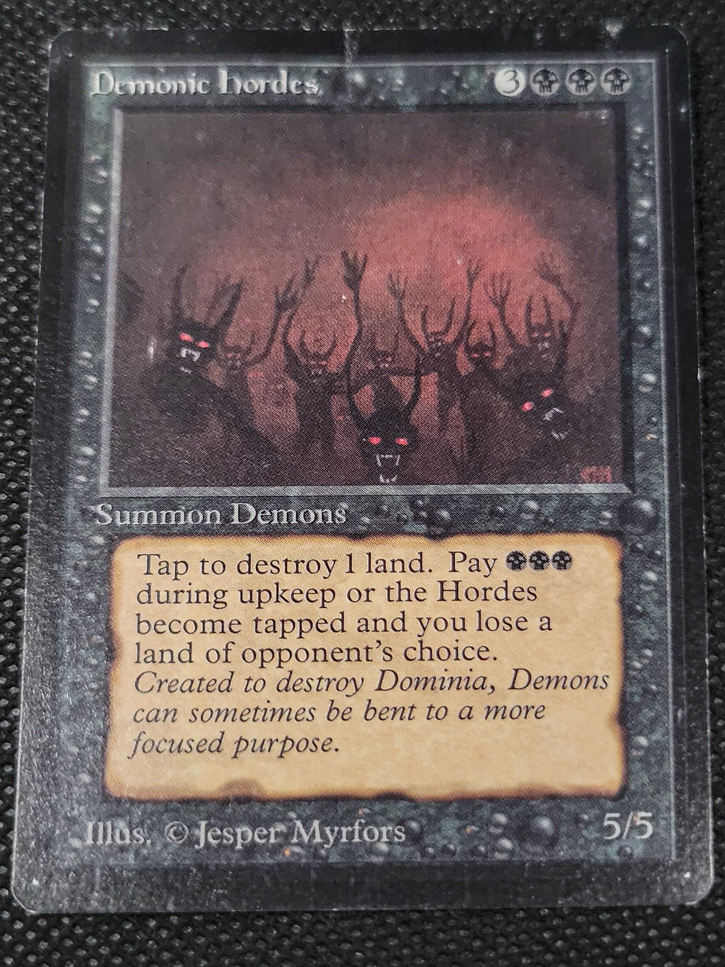 Demonic Hordes — Damaged — ID 17026