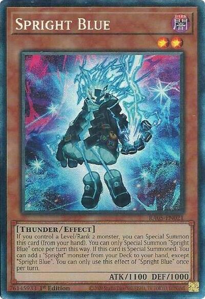 Spright Blue - RA05-EN021 - Collector's Rare - 1st Edition