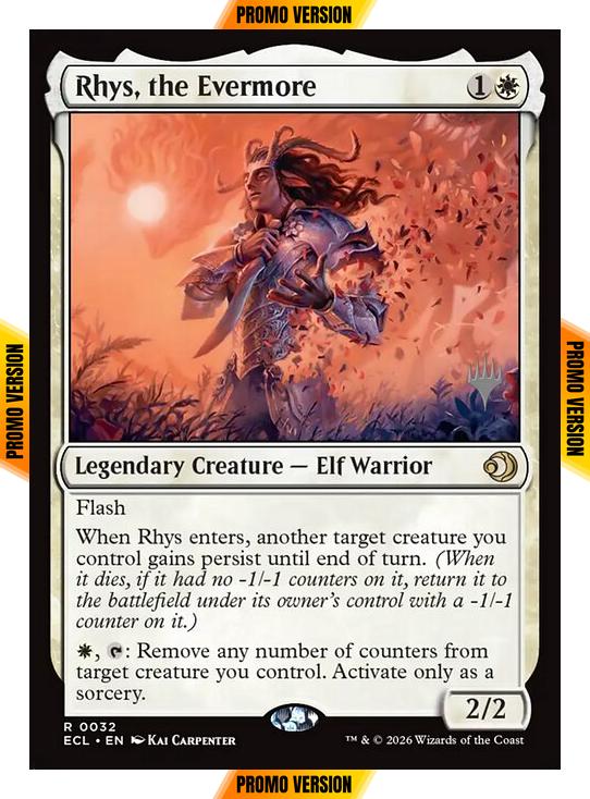 Rhys, the Evermore [32p] [Promo Pack] [Lorwyn Eclipsed: Promos] [Non-Foil]