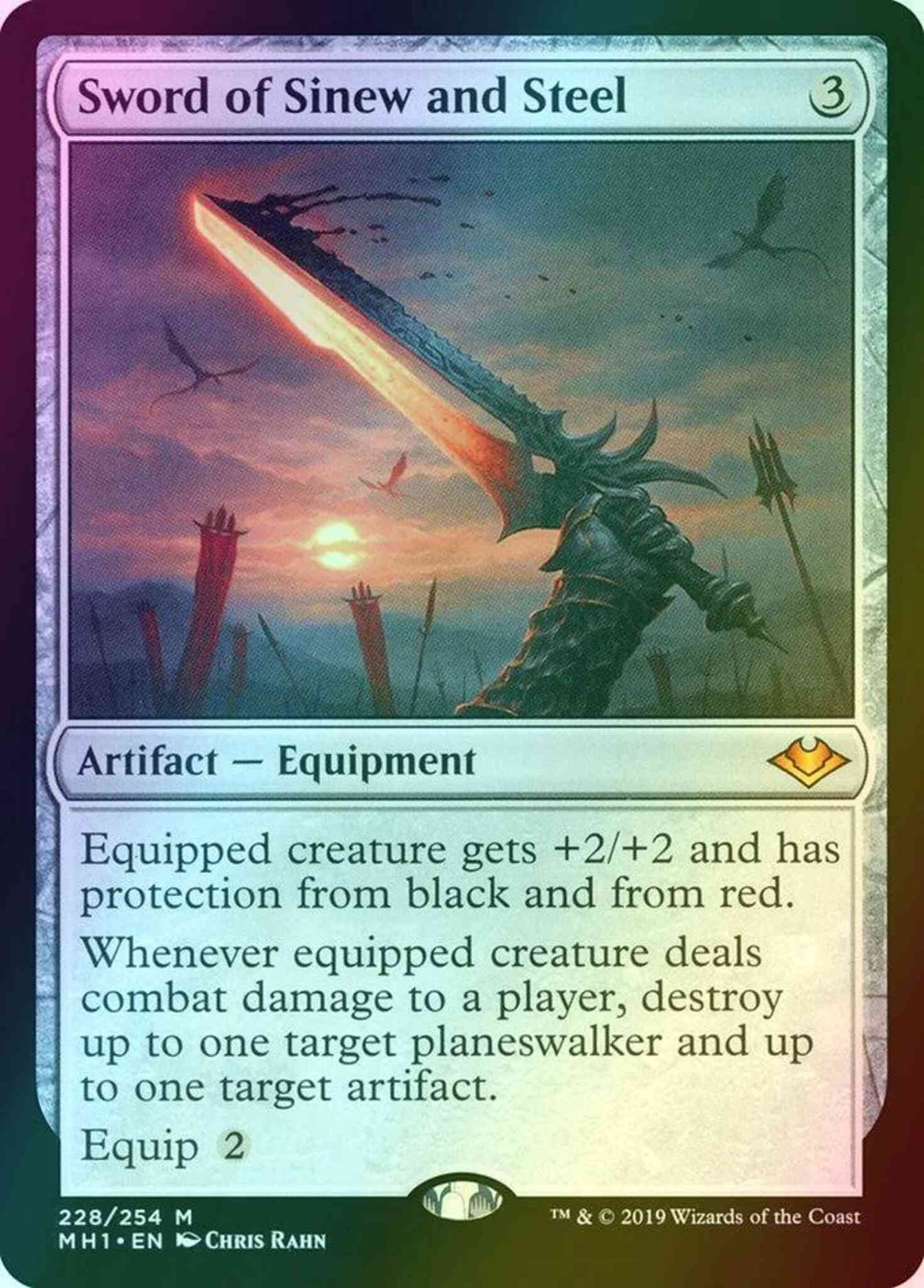 Sword of Sinew and Steel [228] [Modern Horizons] [Foil]