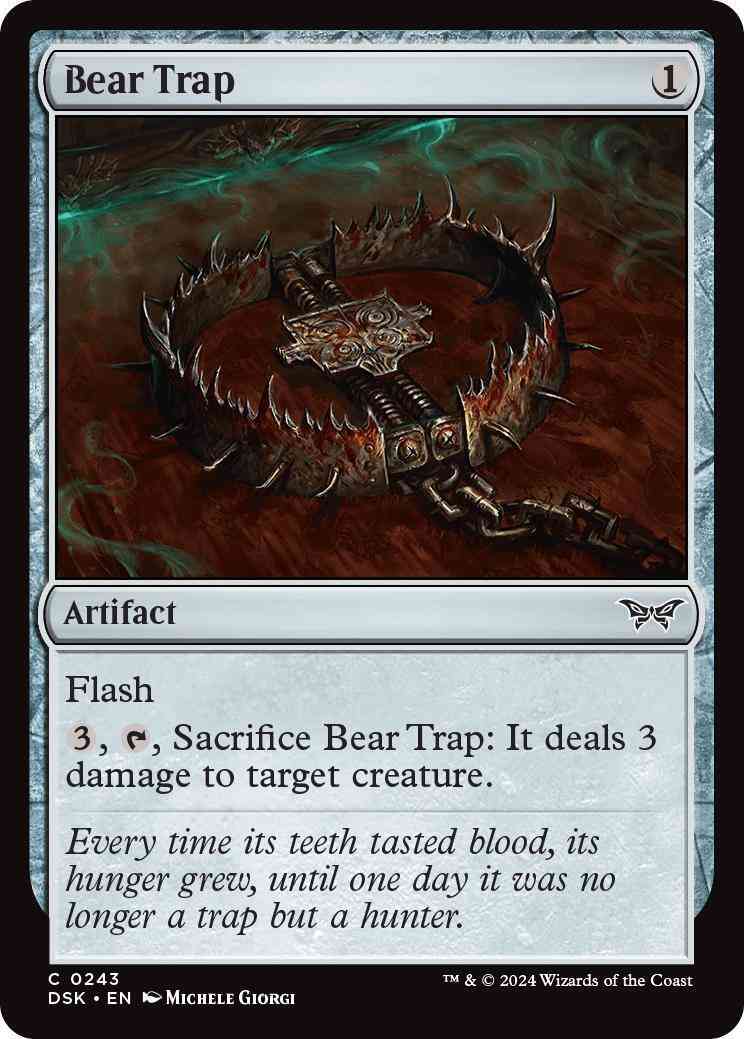 Bear Trap [243] [Duskmourn: House of Horror] [Foil]