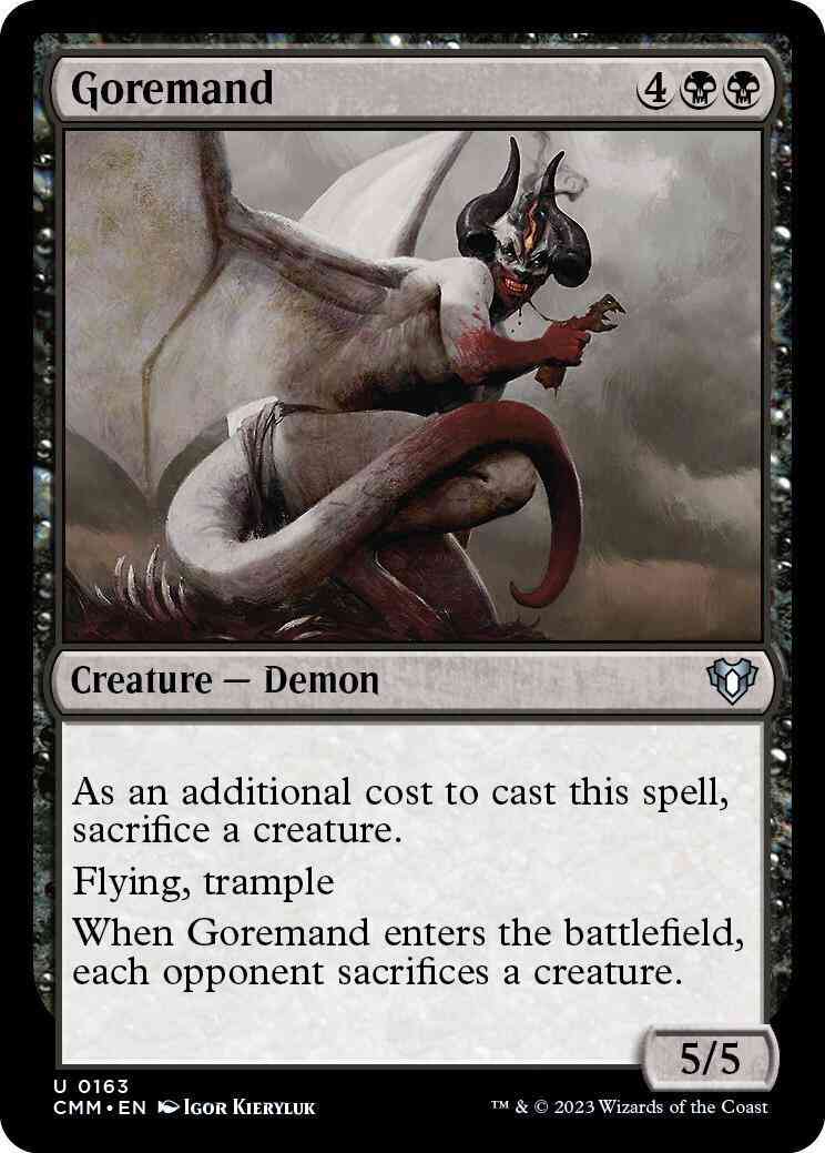 Goremand [163] [Commander Masters] [Non-Foil]