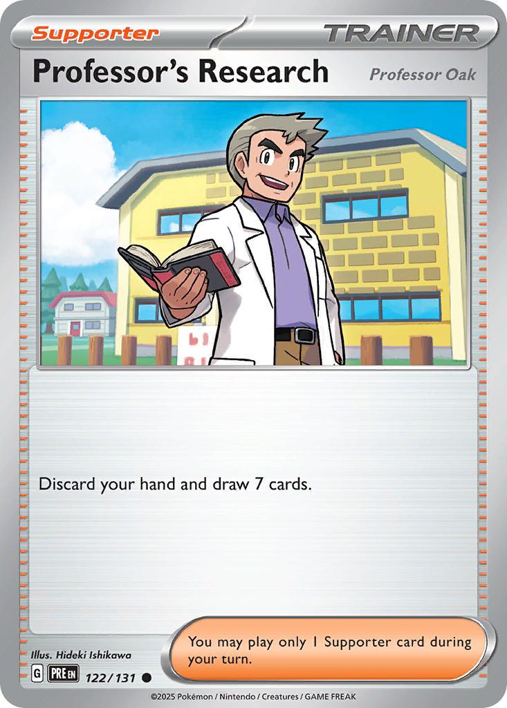 Professor's Research - Professor Oak - 122/131 - Common [sv085-122] [Non-Holo]