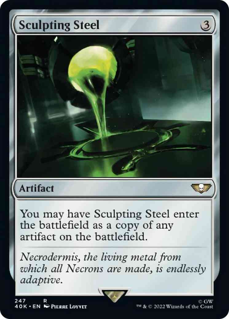 Sculpting Steel [247] [Universes Beyond: Warhammer 40,000] [Non-Foil]
