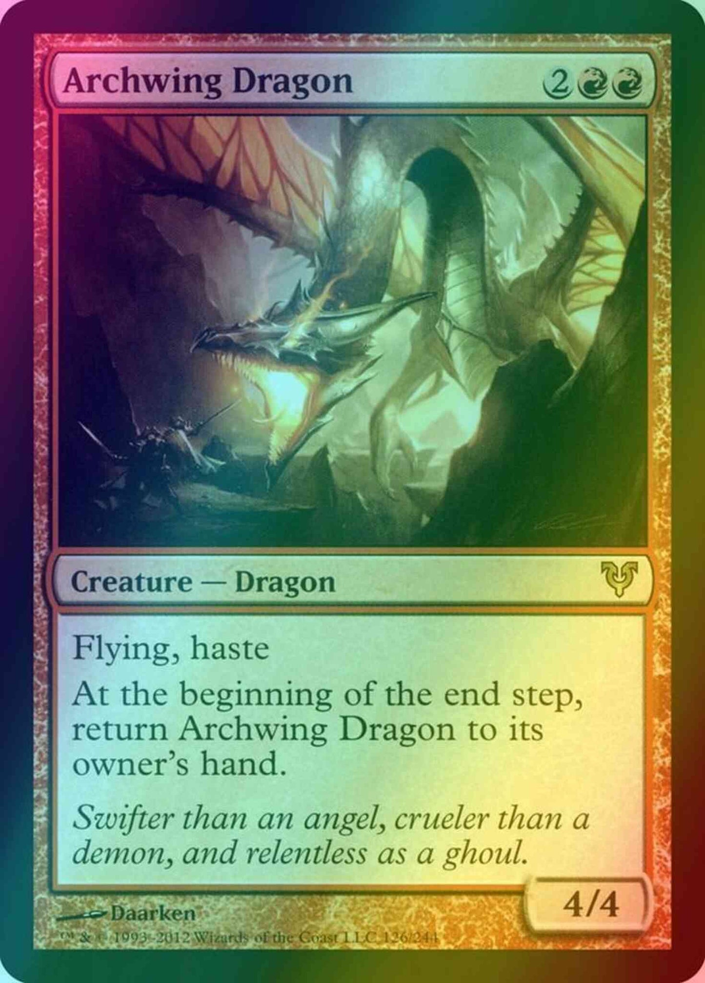 Archwing Dragon [126] [Avacyn Restored] [Foil]