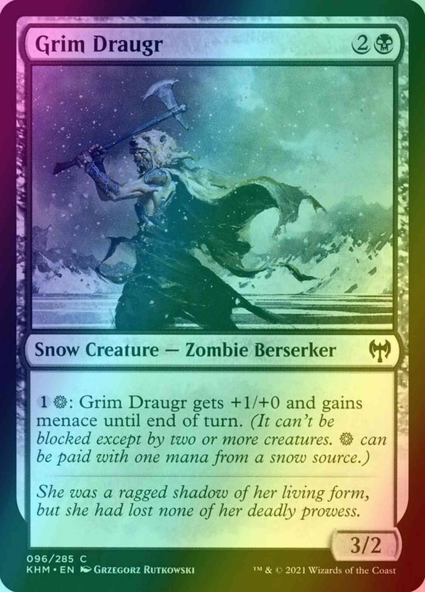 Grim Draugr [96] [Kaldheim] [Foil]