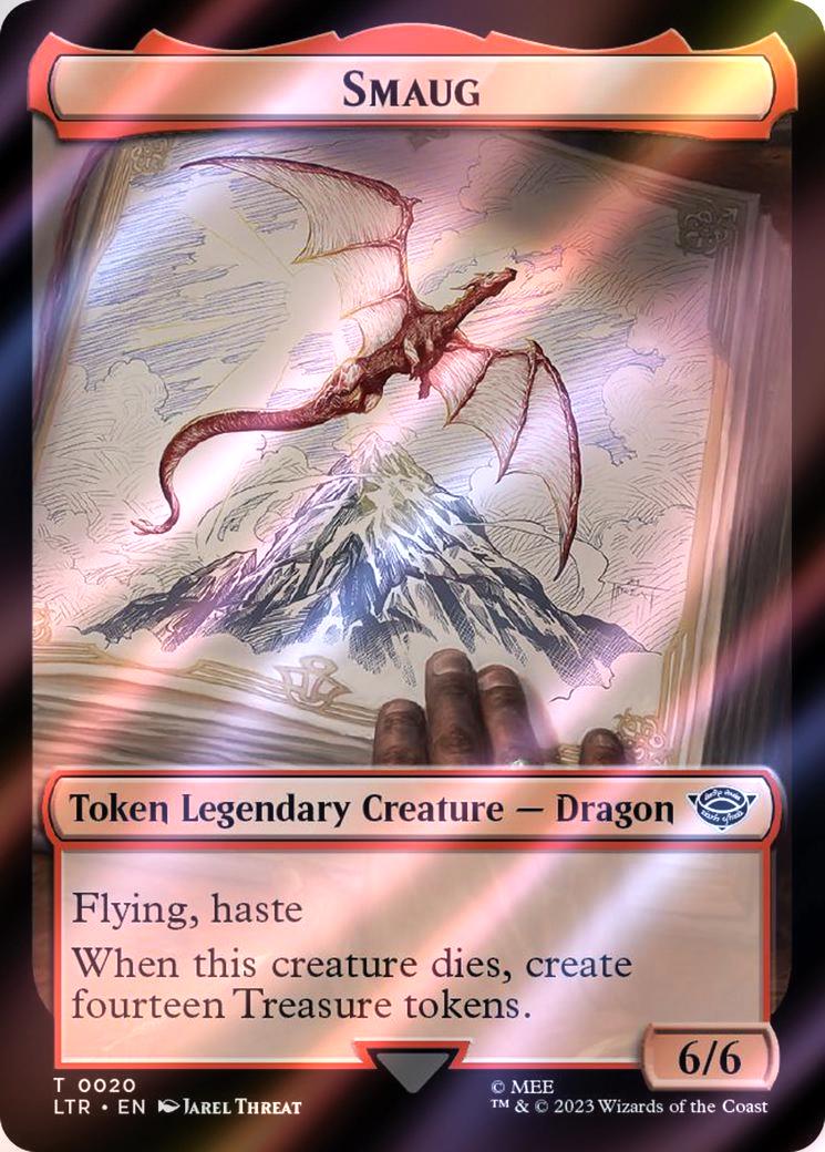 Food Token (22) // Smaug Token (20) [The Lord of the Rings: Tales of Middle-earth: Tokens] [Surge Foil]