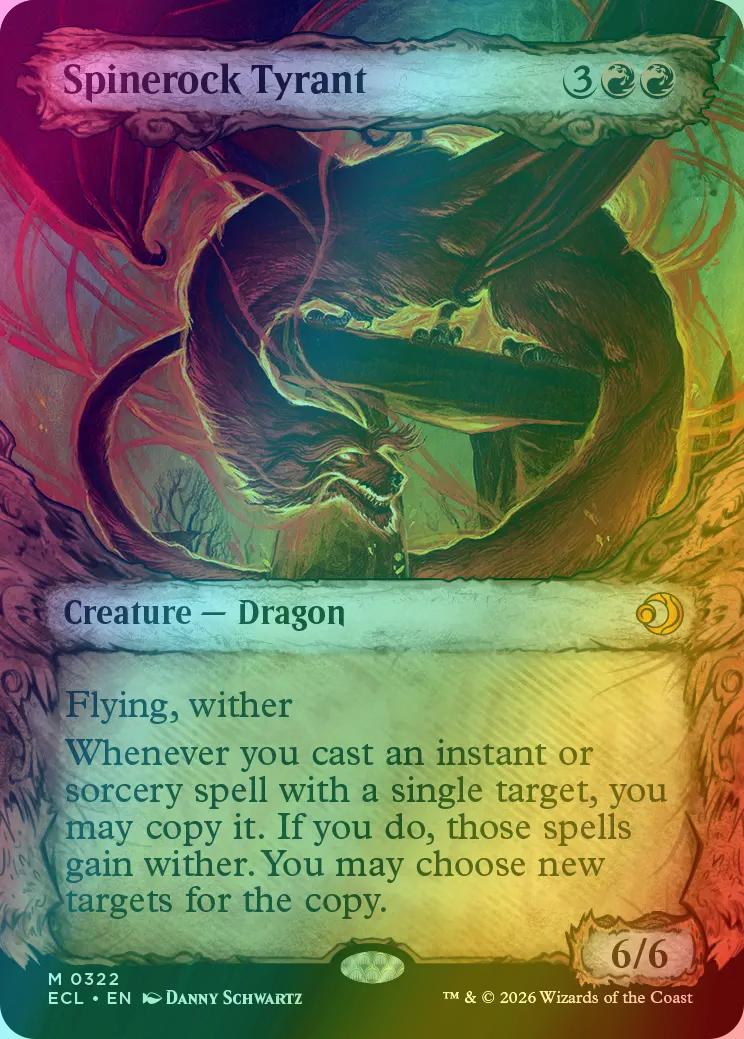 Spinerock Tyrant [322] [Fable Frame] [Lorwyn Eclipsed] [Foil