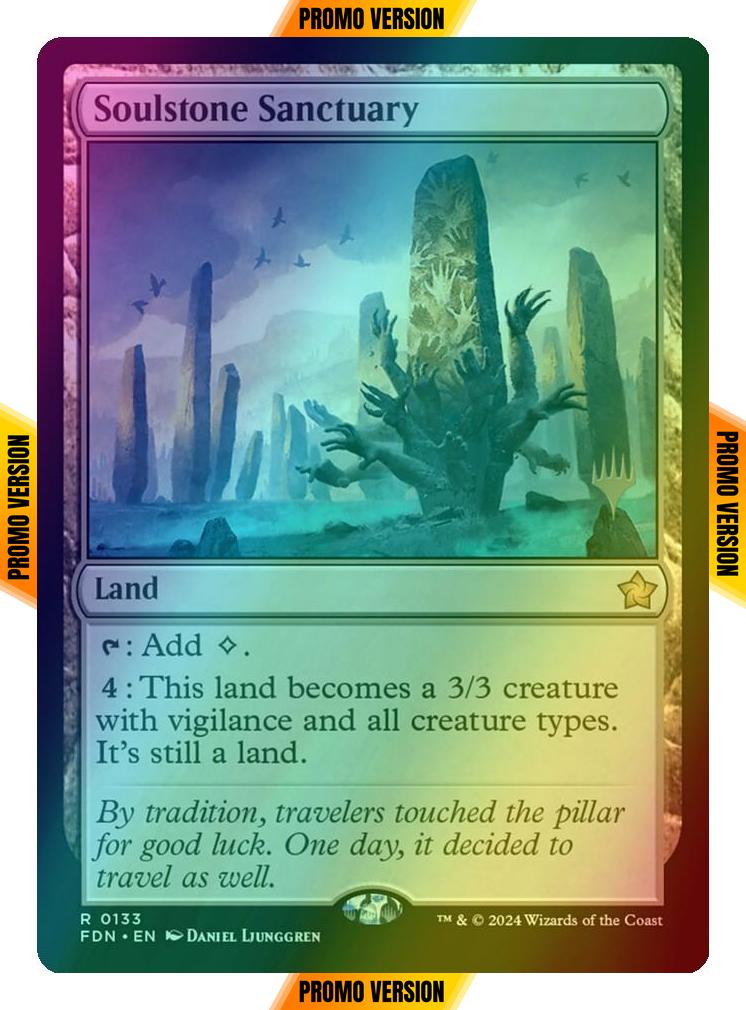 Soulstone Sanctuary [133p] [Promo Pack] [Foundations: Promos] [Foil]