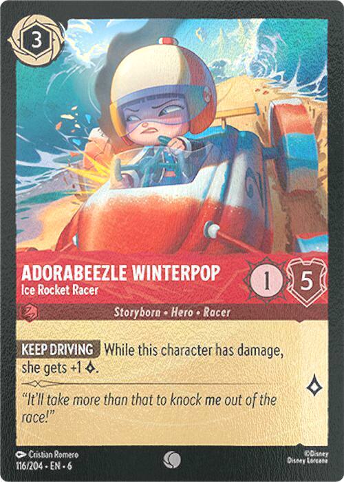 Adorabeezle Winterpop - Ice Rocket Racer - 116/204 [Azurite Sea] [Cold Foil]