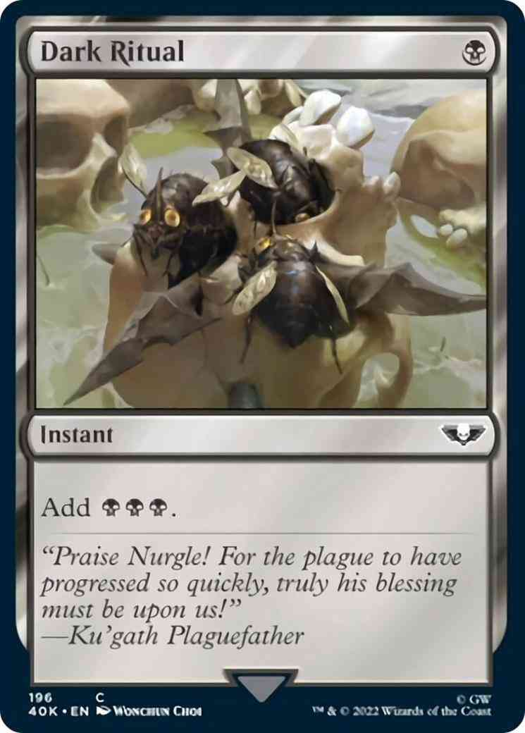 Dark Ritual [196] [Universes Beyond: Warhammer 40,000] [Non-Foil]