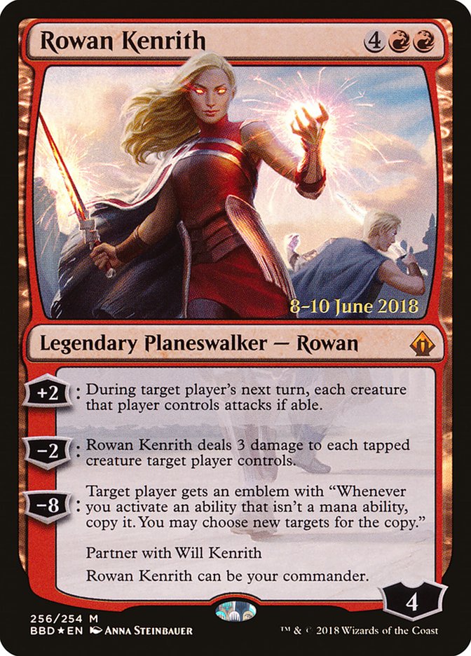 Rowan Kenrith [256s] [Battlebond Promos] [Foil]