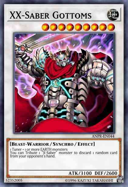 XX-Saber Gottoms - CT06-ENS04 - Secret Rare - Limited