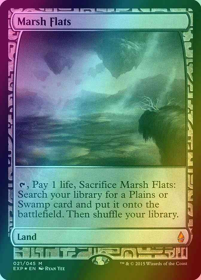 Marsh Flats [21] [Zendikar Expeditions] [Foil]