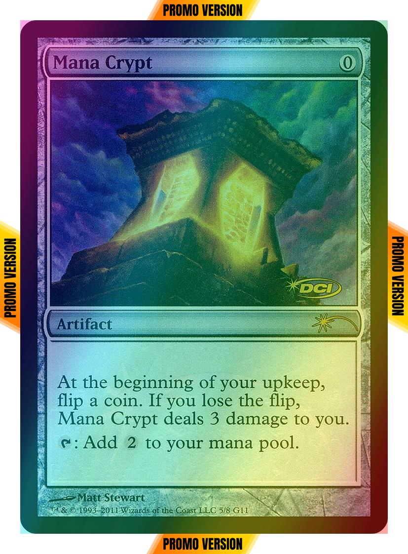 Mana Crypt [5] [Judge Gift Cards 2011] [Foil]