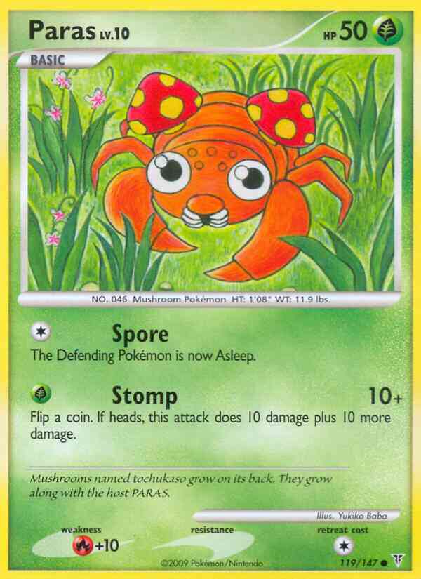 Paras - 119/147 - Common [pl3-119] [Non-Holo]