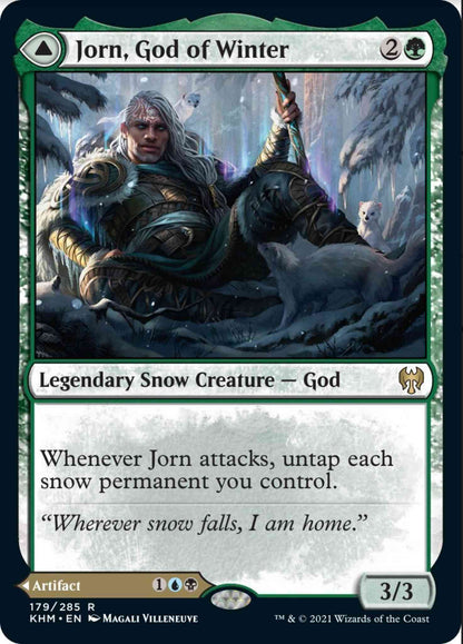 Jorn, God of Winter // Kaldring, the Rimestaff [179] [Kaldheim] [Non-Foil]