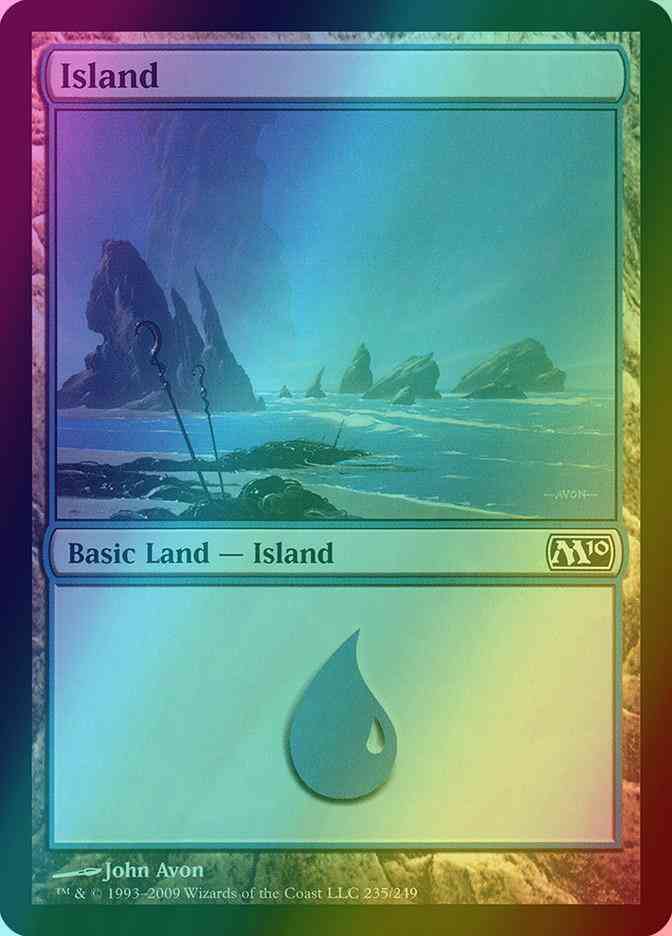 Island [235] [Magic 2010] [Foil]